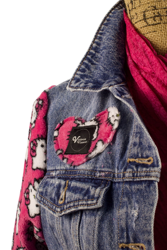 “Hello Kitty” - Vspoke Collection Denim Jacket