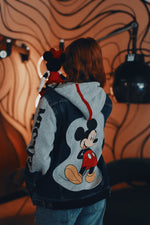 "Mousser" V-Spoke Denim Jacket
