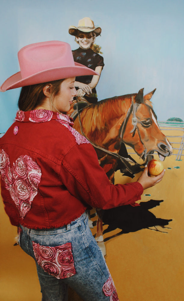 "Red Roses" V-Spoke Red Jacket