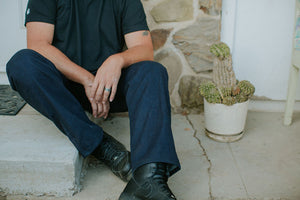 ‘Benison’ Dark Wash Denim Jeans